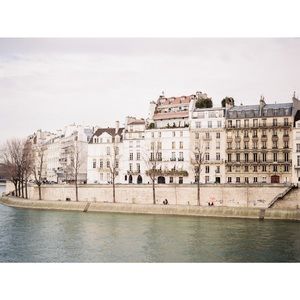 11x14 photograph. The Seine River in Paris.